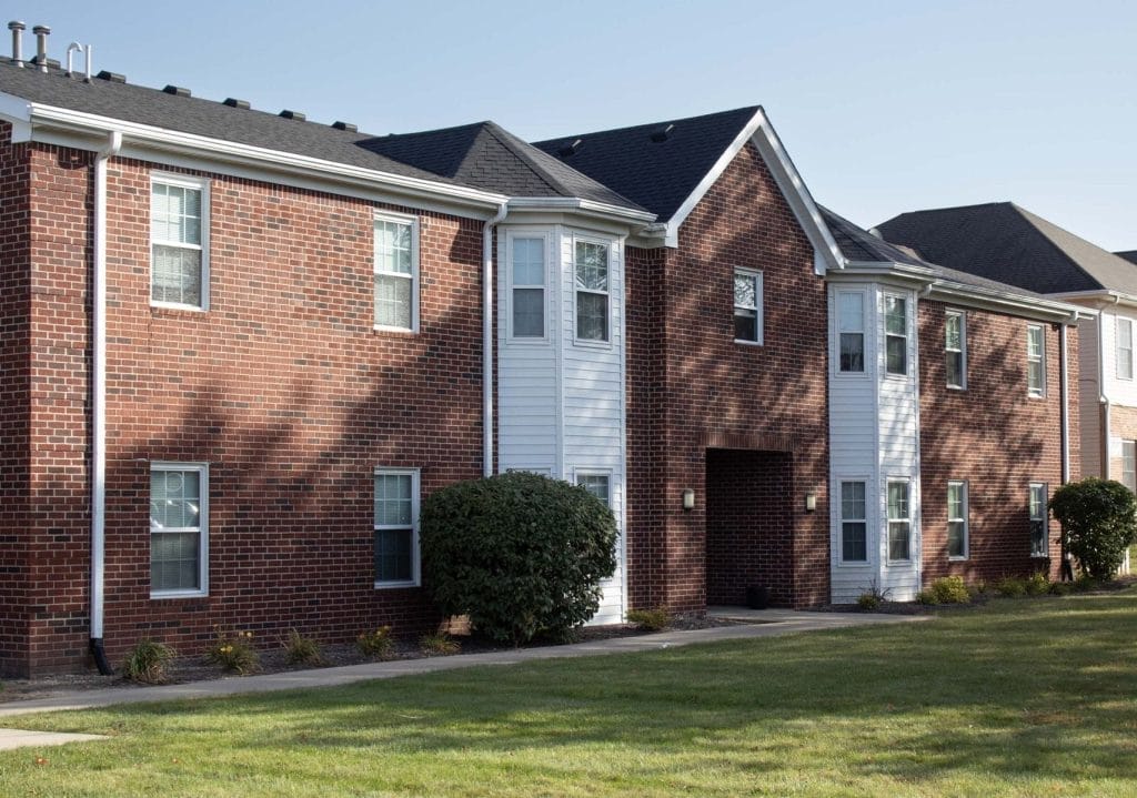 Briarwood Apartments in DeKalb, Illinois, a Housing Authority of the County of DeKalb property.