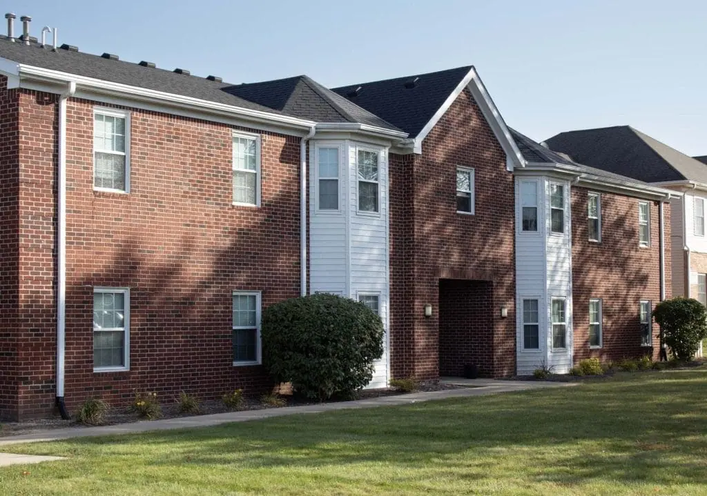 Briarwood Apartments in DeKalb, Illinois, a Housing Authority of the County of DeKalb property.
