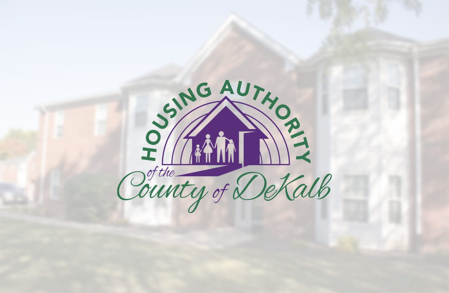 Housing authority of DeKalb County, Illinois, logo.